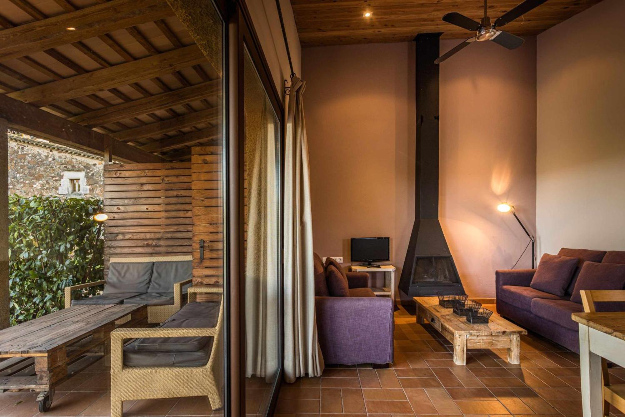 Mas Garriga Turisme Rural Villa Girona Bagian luar foto