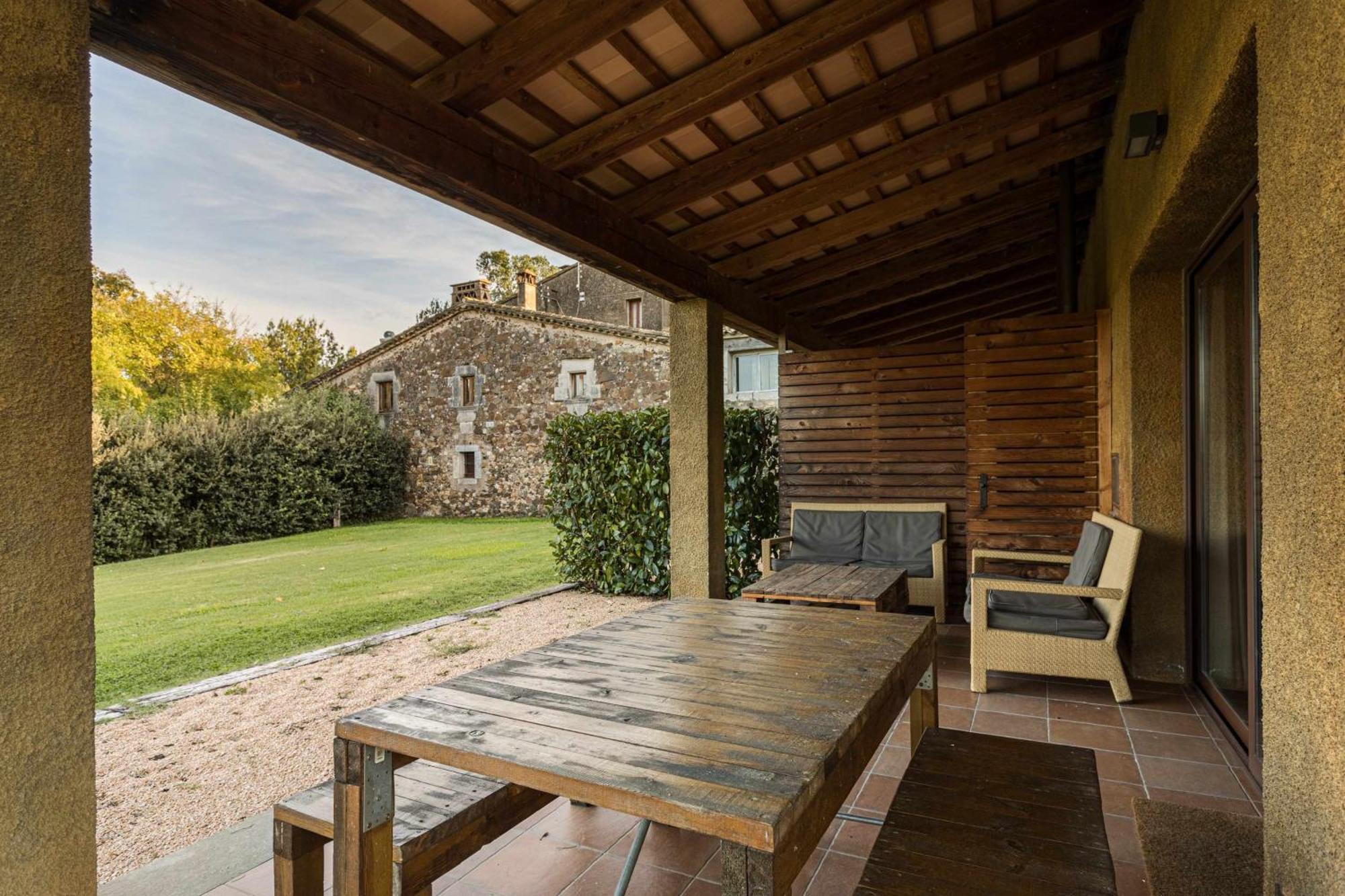 Mas Garriga Turisme Rural Villa Girona Bagian luar foto