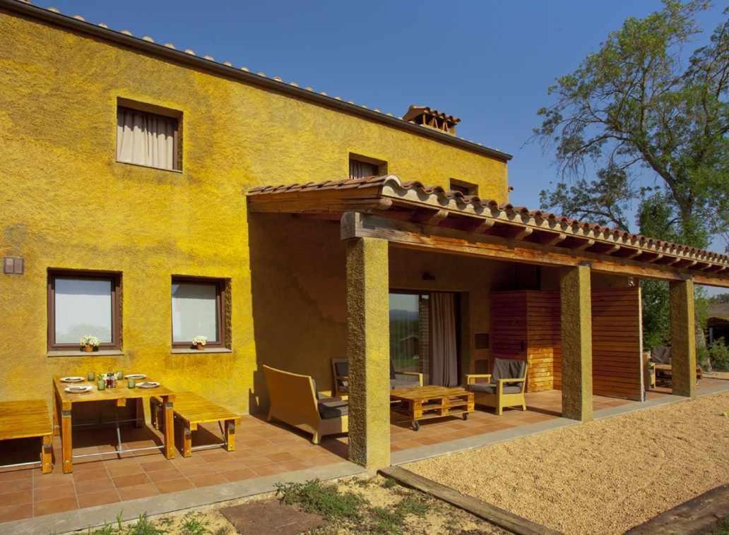 Mas Garriga Turisme Rural Villa Girona Bagian luar foto